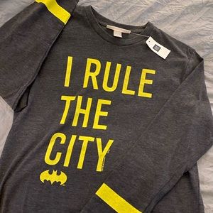 Gap Kids + Junk Food Batman long-sleeves tee
